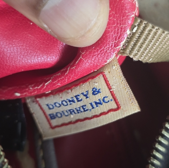 Dooney & Bourke Shoulder Handbag Women Sophie Florentine Leather Hobo Tassel - Picture 11 of 16